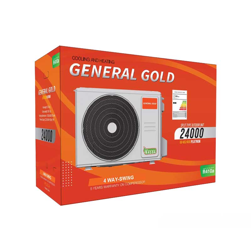 کولر گازی جنرال گلد مدل GENERAL GOLD GG-S24000 Platinum