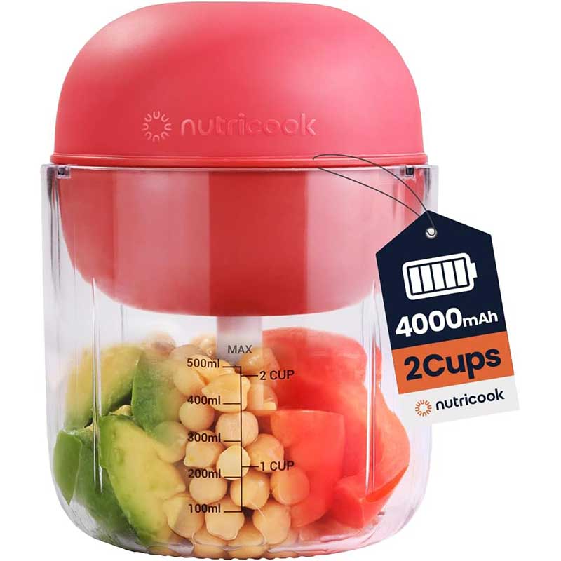 خردکن شارژی نوتریکوک مدل Nutricook Choppi CH600