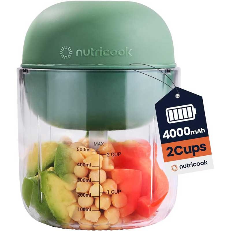 خردکن شارژی نوتریکوک مدل Nutricook Choppi CH600