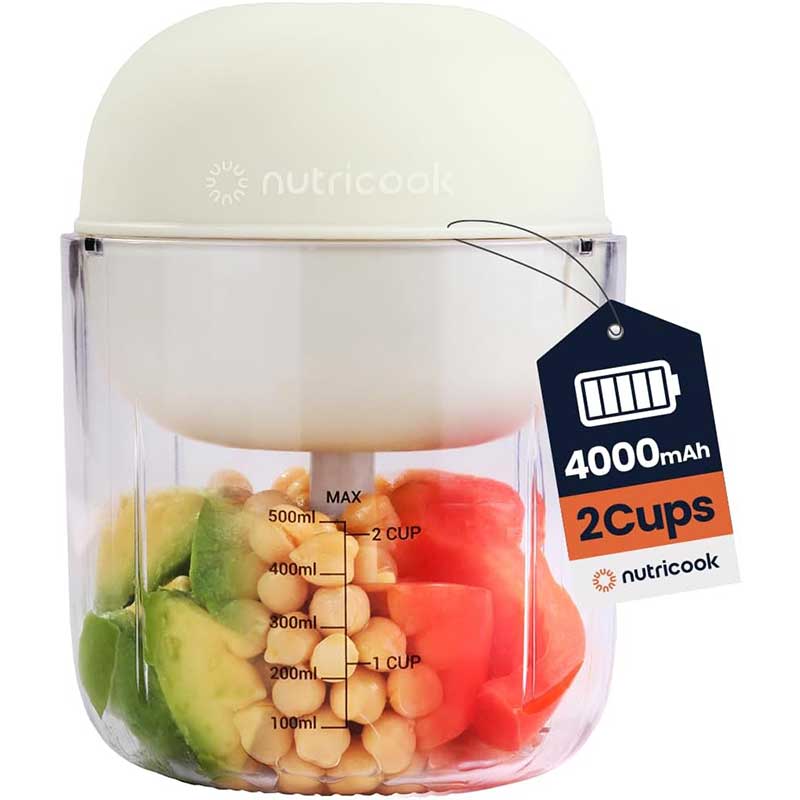 خردکن شارژی نوتریکوک مدل Nutricook Choppi CH600